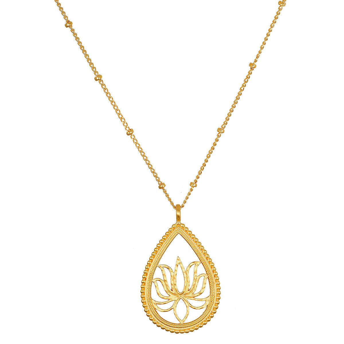 Satya 2025 lotus necklace