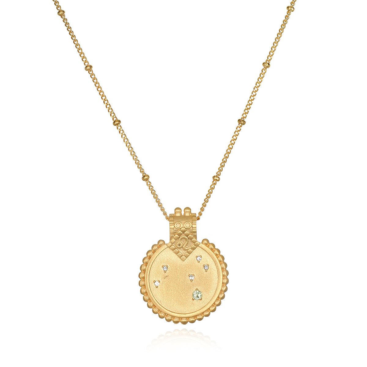 Louis Vuitton Constellation Heart Bag Charm Gold Metal
