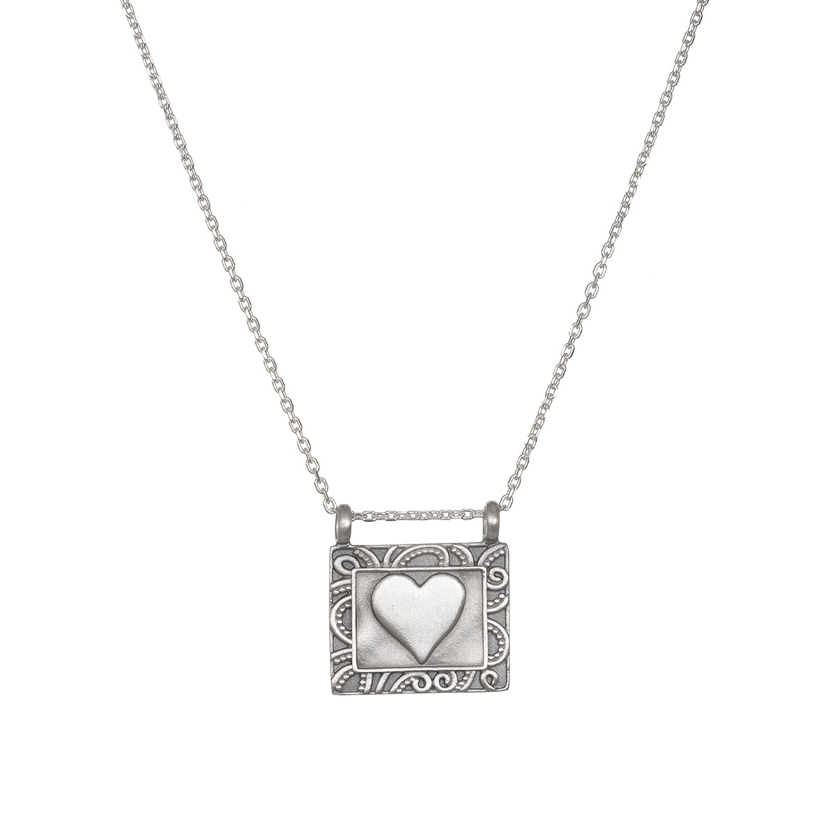 Heart Silver Locket Pendant – SILBERUH