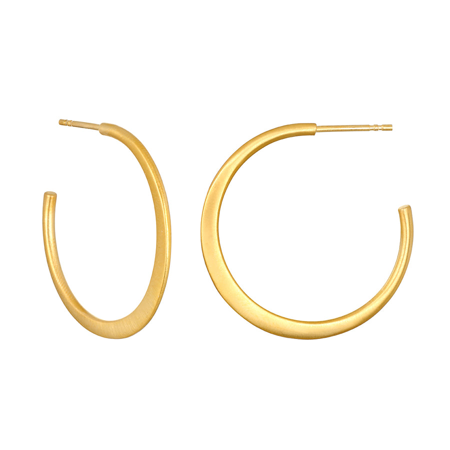 Medium Gold Hoops