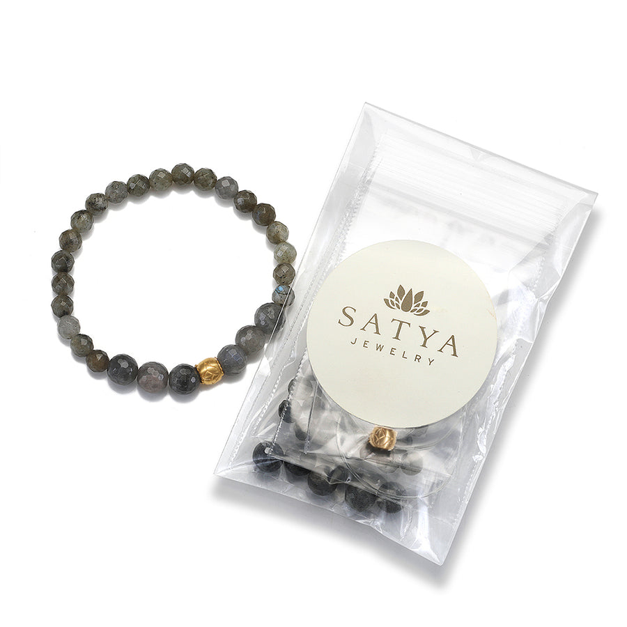 Ignite Perseverance & Love Labradorite Mala & Book Kit