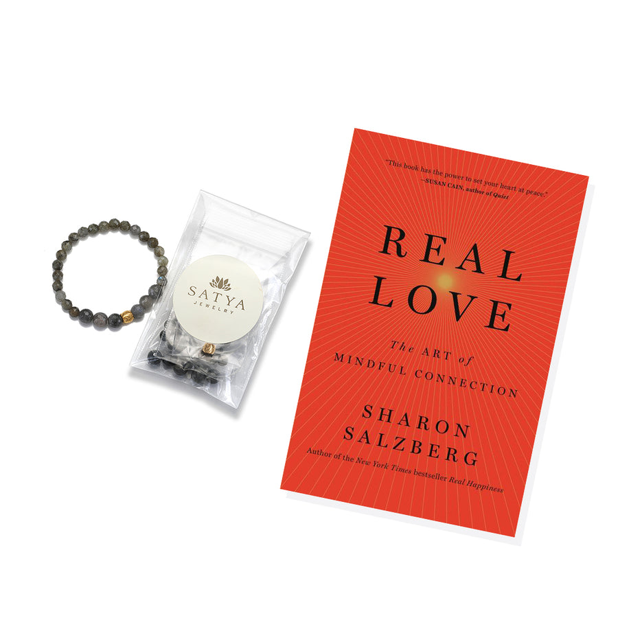 Ignite Perseverance & Love Labradorite Mala & Book Kit