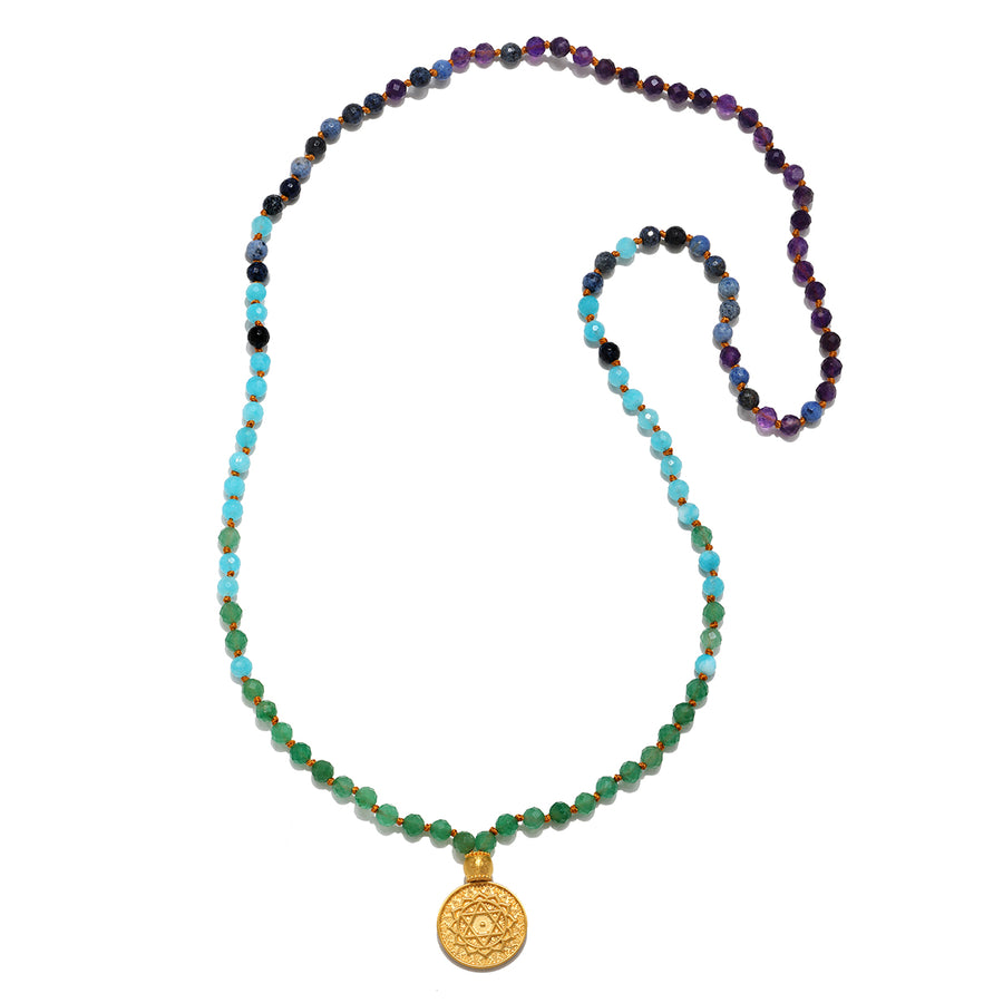 Precious Insight Upper Chakra Mala