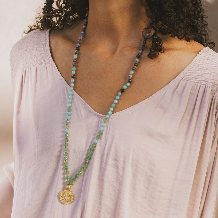 Precious Insight Upper Chakra Mala