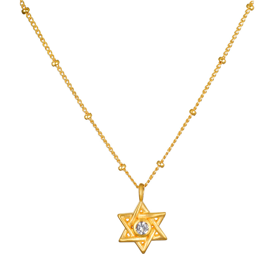 Guiding Faith Star of David Necklace