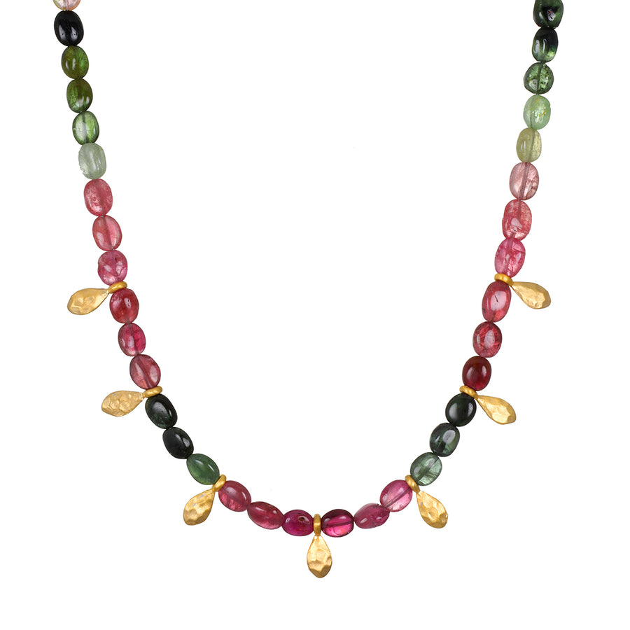 Beginning to Bloom Tourmaline Necklace