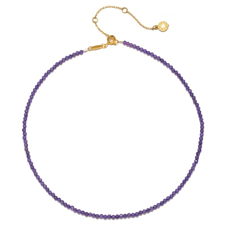 Embrace Bliss Amethyst Crown Chakra Choker