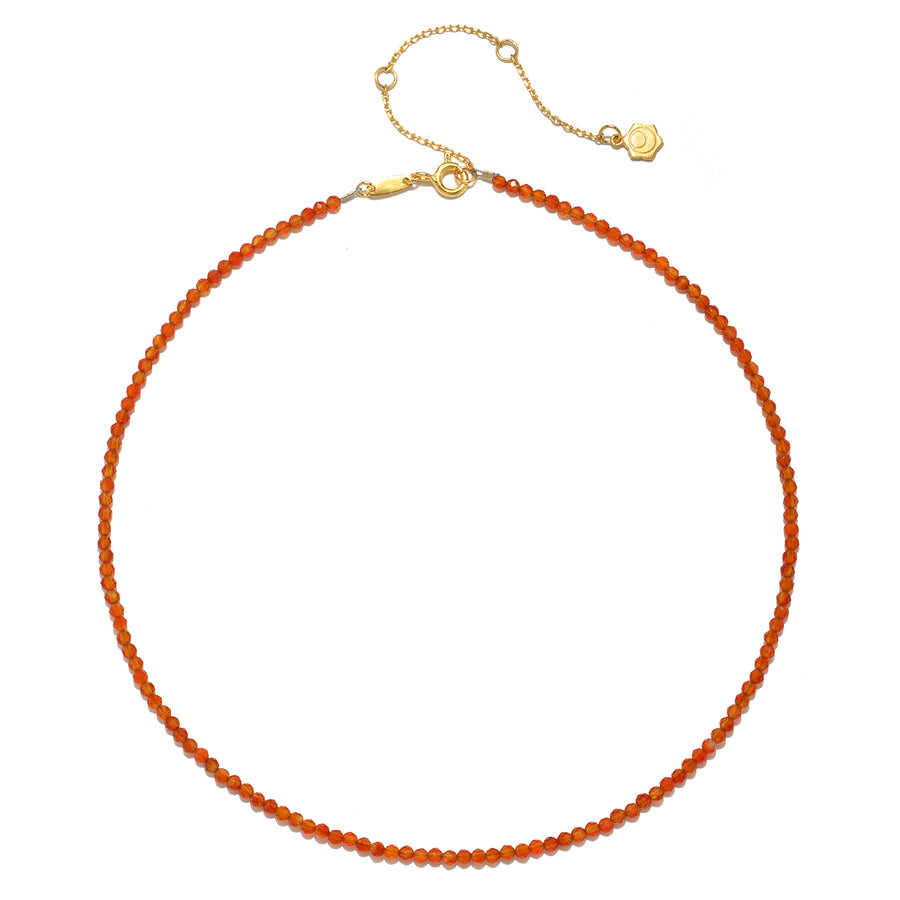 Awaken Creativity Carnelian Sacral Chakra Choker