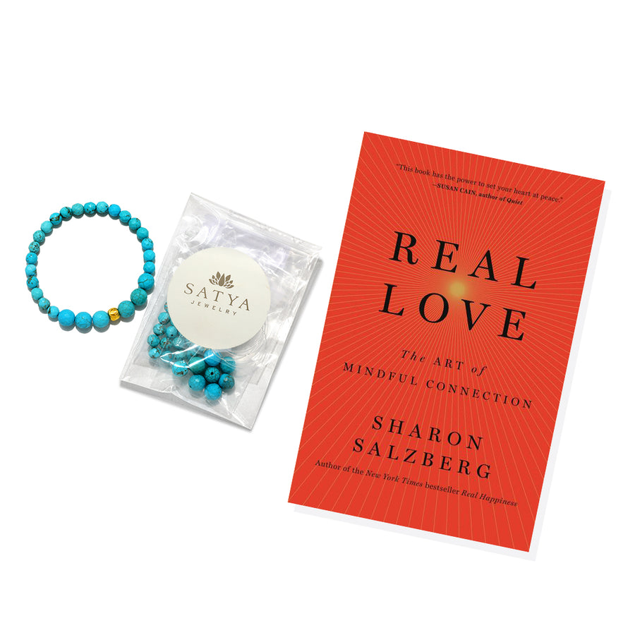 Ignite Intuition & Love Turquoise Mala & Book Kit