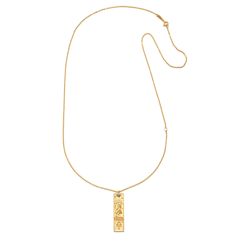 Story of Libra Zodiac Necklace