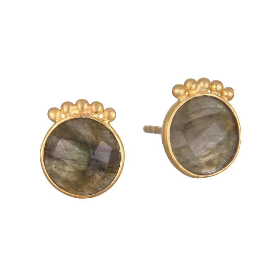 Lit from Within Gold Earrings - Satya Jewelry