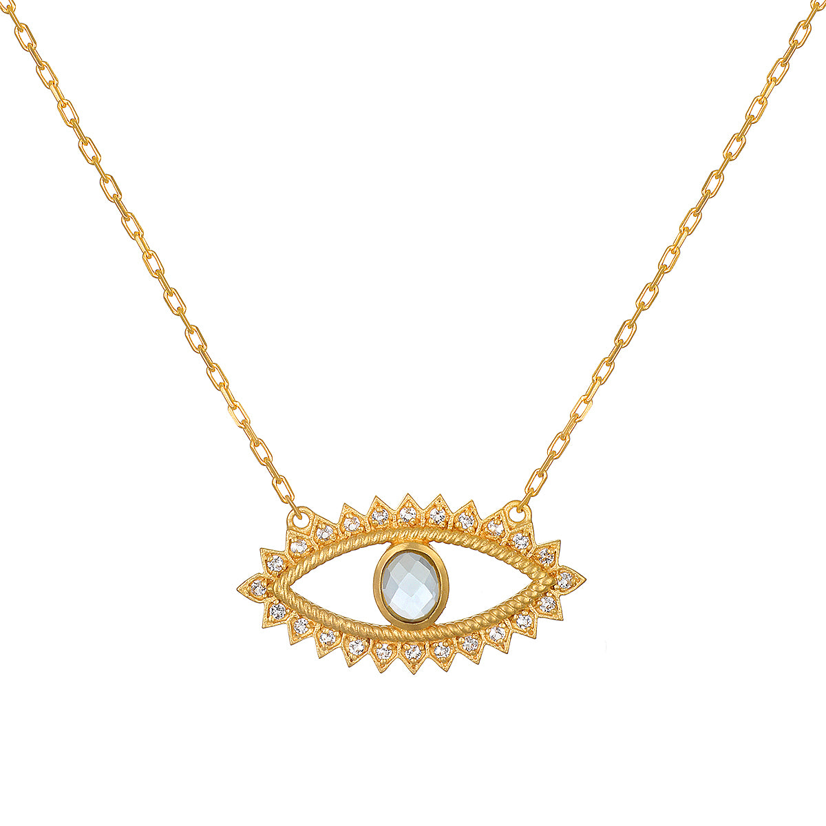 Keeper of Positivity Eye Necklace